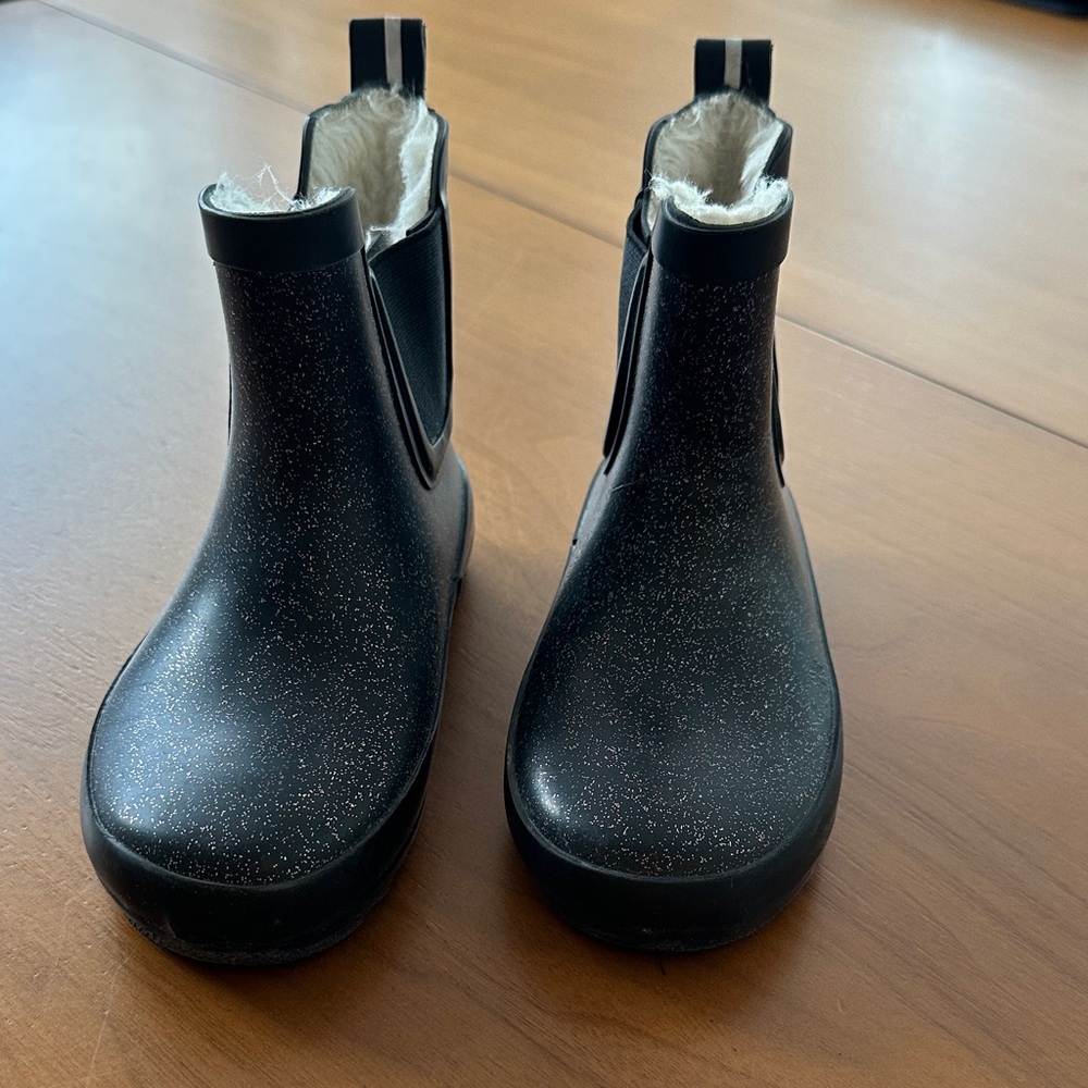 Next Direct Glittery Black Kids Boots